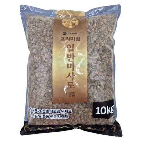 가든잇 프리미엄 일반 마사토 대립, 10kg, 1개