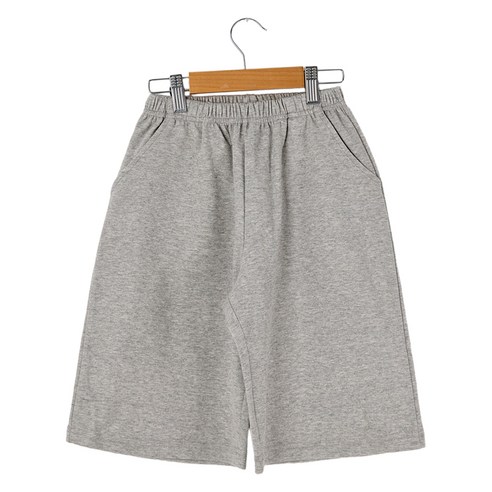 바브키즈 아동용 통기성 베이직 포켓 쇼츠 팬츠