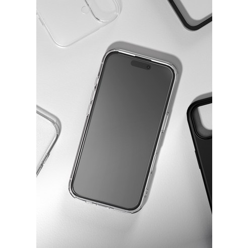 눈부신 선명함과 압도적인 보호력으로 아이폰 16e를 완벽하게 지켜주는 신지모루 신지글래스 2.5D 강화유리 액정보호필름