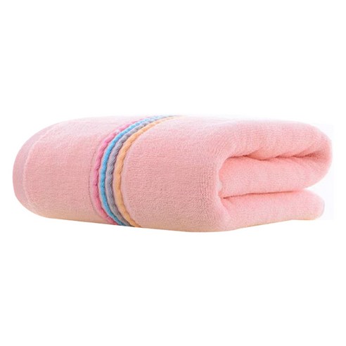 원이네 채색 4선 바스타월 380g 면사, 핑크, 1개