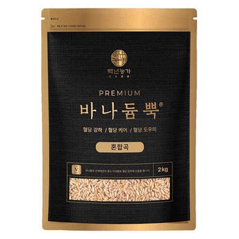 옳음애 바나듐뿍 백년농가 혼합곡, 1개, 2kg