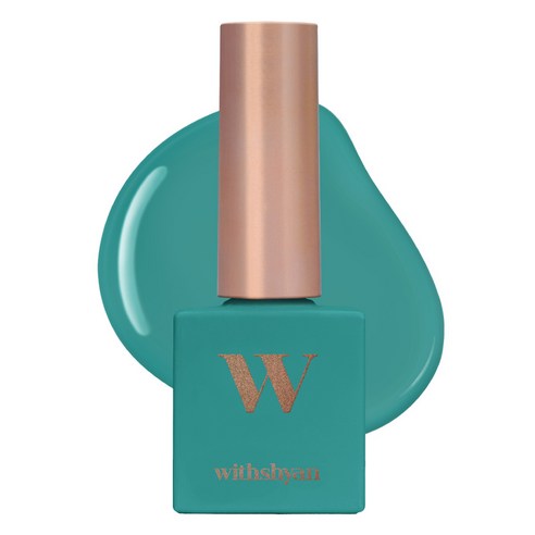 위드샨 프로페셔널 젤 폴리쉬 위드젤네일, W37 틸그린, 10g, 1개