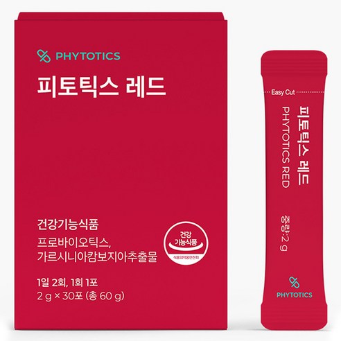 피토틱스 레드 유산균 30p, 60g, 1개