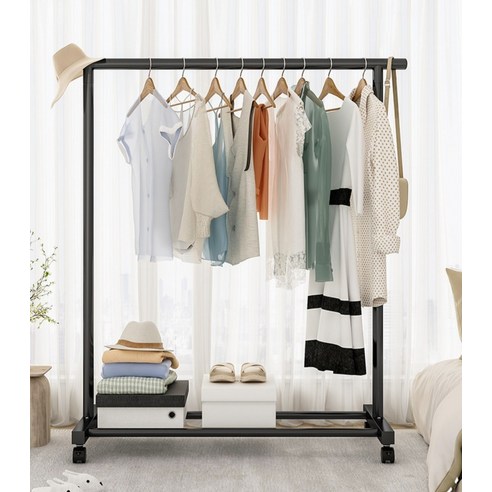 공간 효율성을 극대화하는 이동식 행거