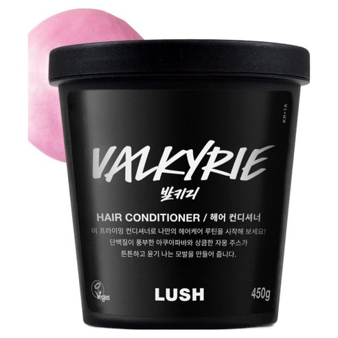 러쉬 발키리 헤어 컨디셔너, 450g, 1개