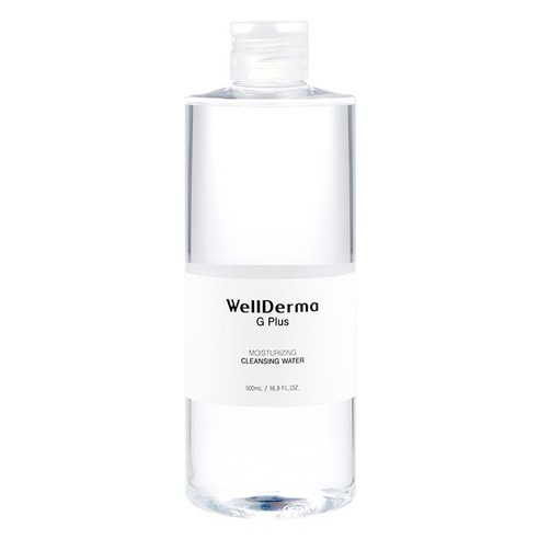 웰더마 지플러스 모이스처라이징 클렌징워터, 500ml, 1개