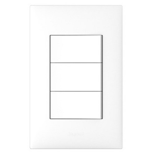르그랑 아펠라 Simple 3구 스위치 화이트, 1개