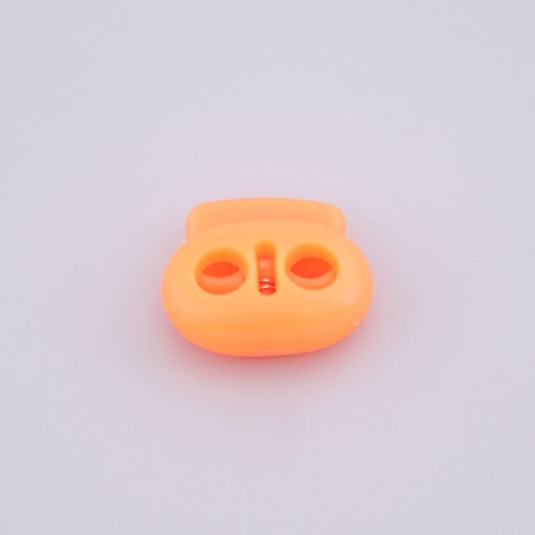 미소로운 다용도 끈길이 조절 버클 18 x 16 x 5 mm, 딥오렌지, 10개