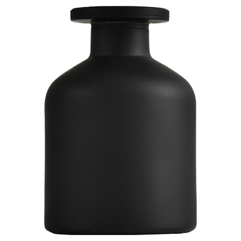 입구가 큰 디퓨저 공병, 매트블랙, 1개, 50ml