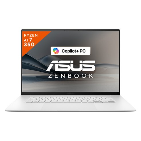 에이수스 2025 젠북 S 16 OLED 라이젠 AI 라이젠 AI 300 시리즈, 스칸디나비안 화이트, 1TB, 24GB, WIN11 Home, UM5606KA-RJ014W