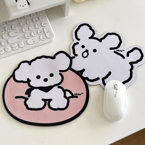 귀여움과 실용성을 모두 갖춘 마우스패드로 책상에 행복을 더하세요!