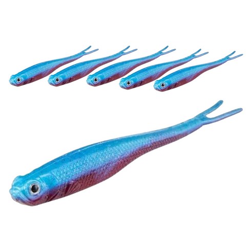 버클리 파워베이트 파워 저크쉐드 광어우럭다운샷 웜 13cm 6p, 카디날 테트라, 1개, 60g
