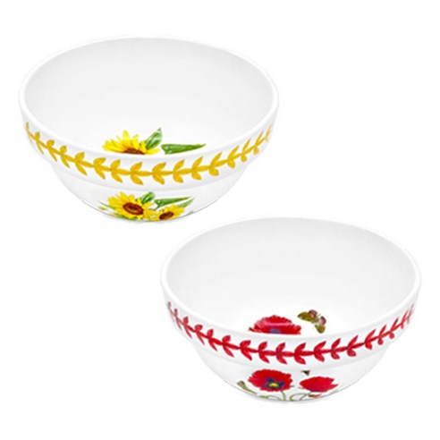 포트메리온 보타닉가든 메도우 샐러드볼 17.5 x 9 cm, 랜덤발송, 2개