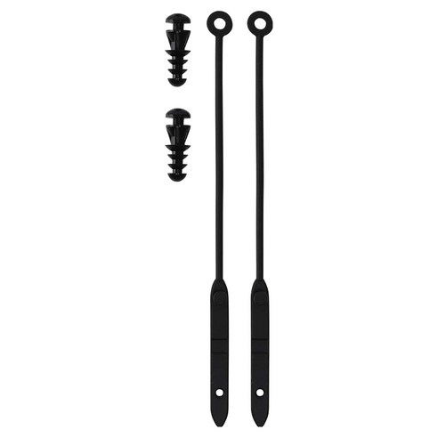 아레나 코드부착형 귀마개 A5AC1AE04, BLACK, 1개