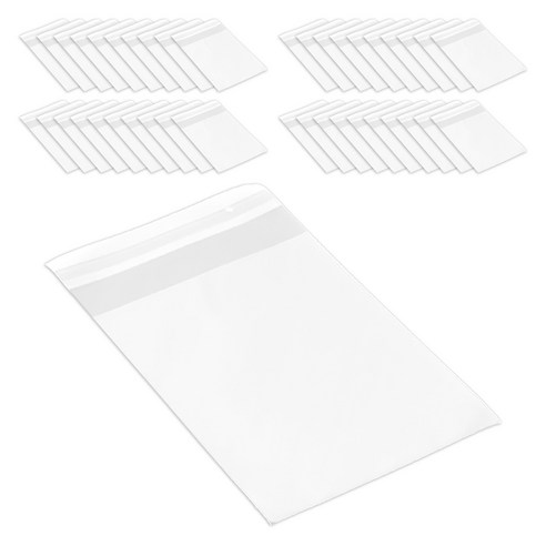 제이팩토리 두꺼운 쿠키 다용도 투명 opp 접착 봉투 12 x 19cm, 1개, 100개입