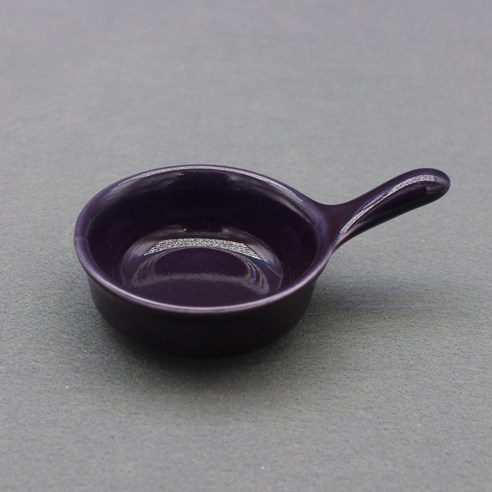 달소금 귀여운 손잡이 소스볼 7 x 10.5 x 3 cm, 퍼플(유광), 1개