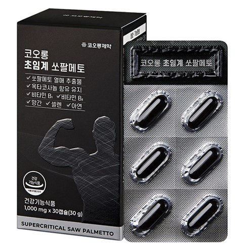 코오롱제약 초임계 쏘팔메토 30g, 1개, 30정