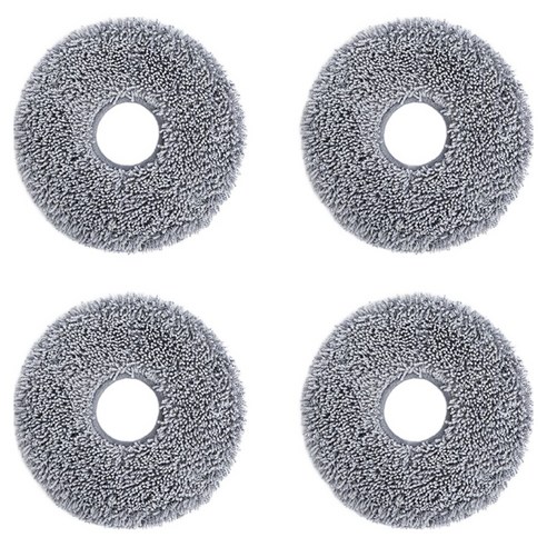 ECOVACS 디봇 N30 프로 전용 회전형 물걸레, 4개, DWP040020