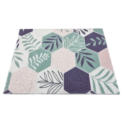 홈아트 인테리어 패턴코일 발매트 120 x 100 x 1.5 cm, 뉴22, 1개