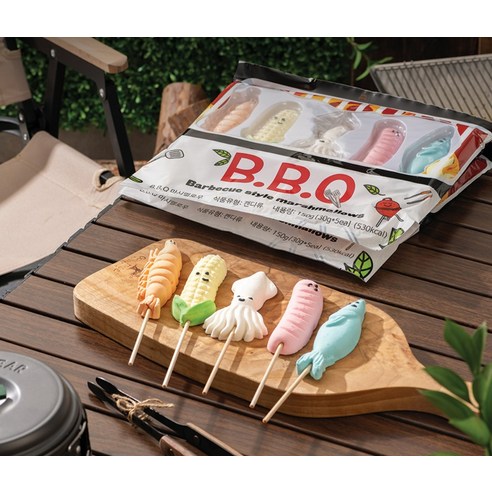 BBQ 마시멜로우 하나로 캠핑의 추억을 집에서 달콤하게!
