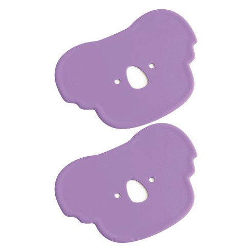 에이드엘 펀칭코알라 실리콘 컵받침, 라일락