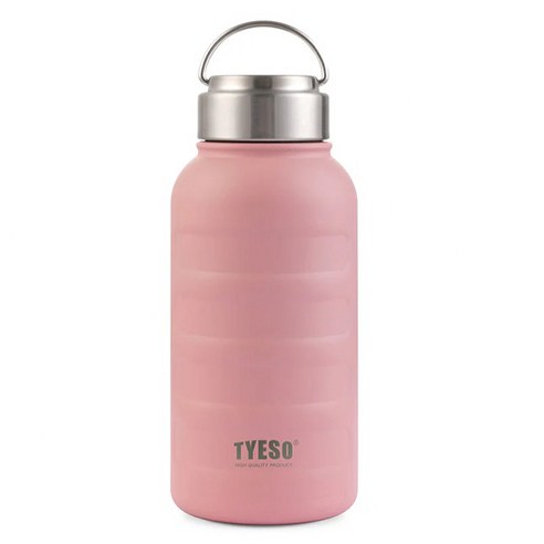 타이소 캠핑 스텐 진공 터비 스포츠 보틀, 핑크, 750ml, 1개