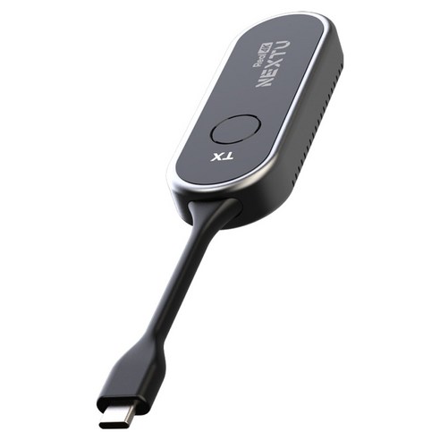 넥스트유 미라칸 HDMI 4K C타입 동글 미러링 송신기 블랙, 1개
