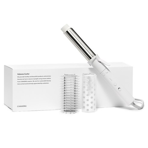 아침마다 축 처지는 머리, 볼륨과 스타일링을 한 번에! 차홍 볼륨 컬러 고데기 솔직 후기 차홍볼륨고데기