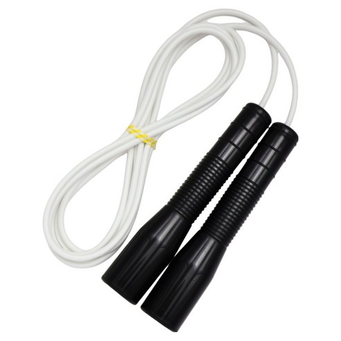 제이에프로프 어린이 스피드 줄넘기, 검은색 + 흰줄