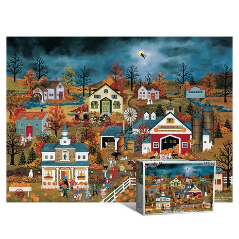 애드원퍼즐, 할로윈 축제, 1개, 500피스