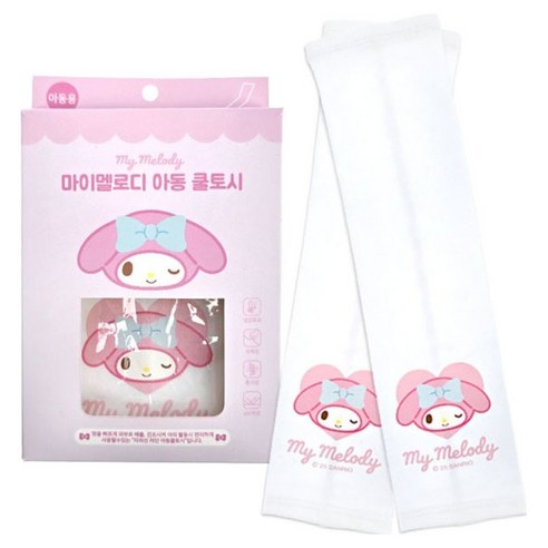 산리오 아동용 마이멜로디 하트 쿨토시 OCHKC70035 2p