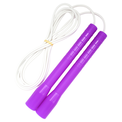 제이에프로프 스피드 줄넘기 가로형, 보라색 + 흰줄, 1개