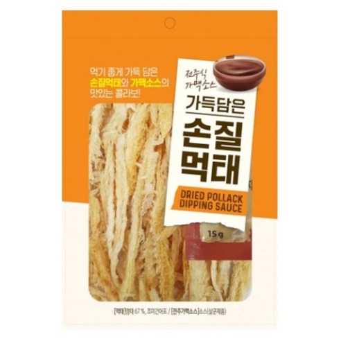 전주식 가맥소스 가득담은 손질먹태 35g + 소스 15g 세트, 1세트