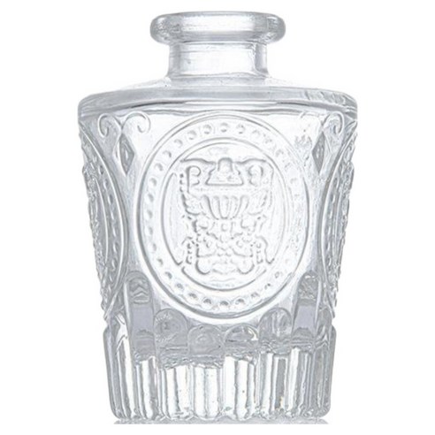 썸즈마인 공병 모던 디퓨저 용기, 투명, 130ml, 1개