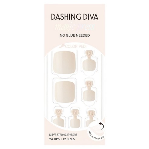 답답한 샌들 속 발톱, 해방! 쉽고 빠른 크리미 화이트 패디 완성 팁 데싱디바