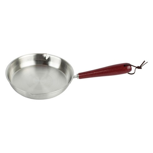 히로유키 인덕션 스테인레스 스틸 싱글팬, 16cm, 1개