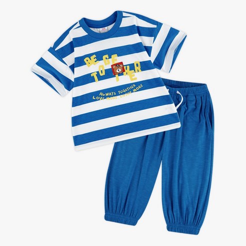 마리앤모리 아동용 비투게더 단가라 상하의 세트