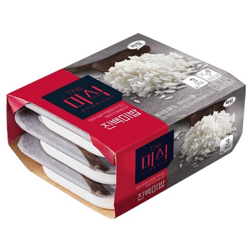 더미식 진백미밥, 210g, 3개
