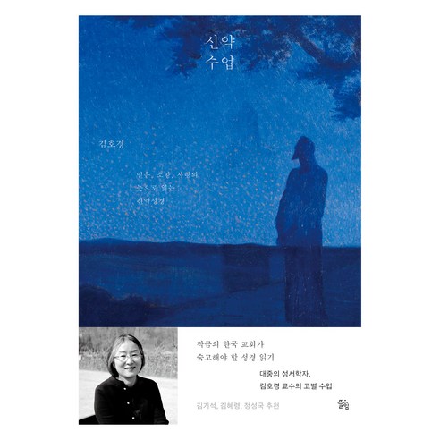 신약 수업:믿음 소망 사랑의 눈으로 읽는 신약성경, 김호경 저, 뜰힘