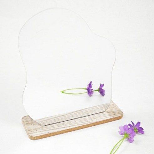파이네스트원 아트 폼 인테리어 거울 23 x 17 cm, 코튼 3mm