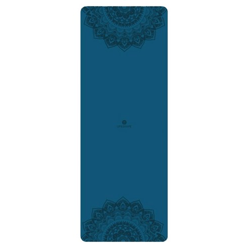 업앤쉐이프 프로 요가매트 4mm, 오션블루