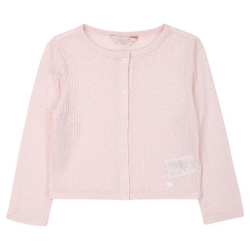 페리미츠 여아용 냉감 베이직 가디건 P2525G452