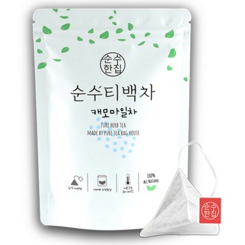 순수한집 캐모마일차 티백, 10개입, 1개