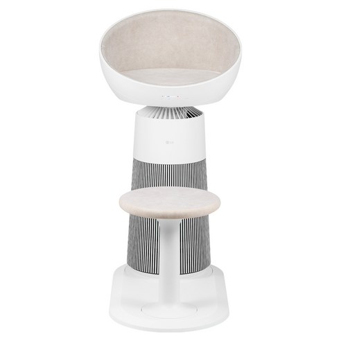 LG전자 퓨리케어 오브제컬렉션 에어로캣타워 공기청정기 19.8㎡ 방문설치, AS065CWHA, 에센스 화이트