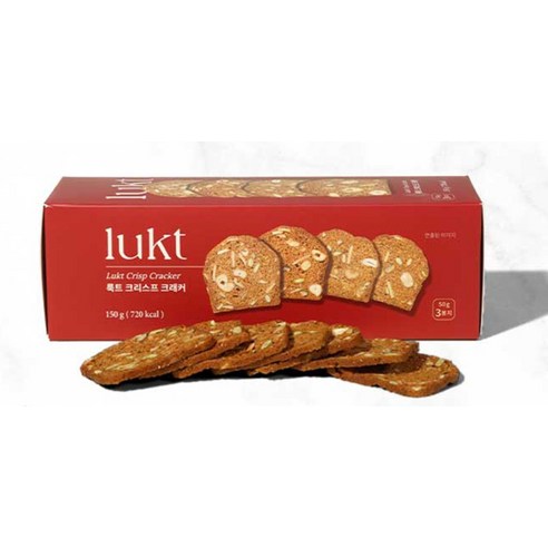 죄책감 없이 즐기는 건강한 바삭함, LUKT 프로틴 크래커
