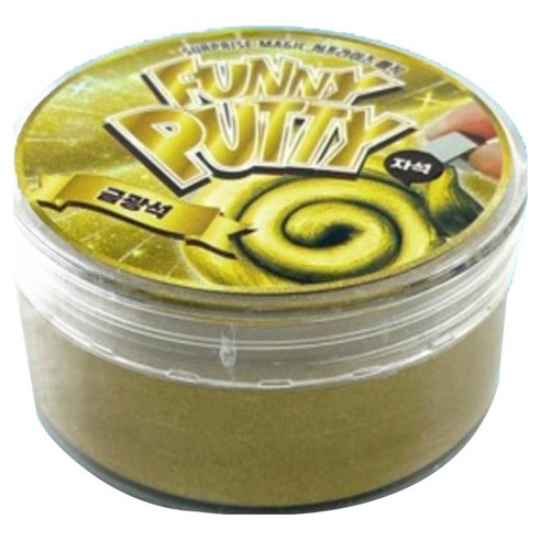 데이비드토이 FUNNY PUTTY 자석 퍼티, 금광석, 40g, 1개