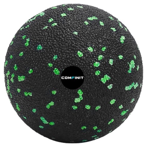 컴피닛 EPP 요가 마사지볼 8cm, 그린블랙, 1개