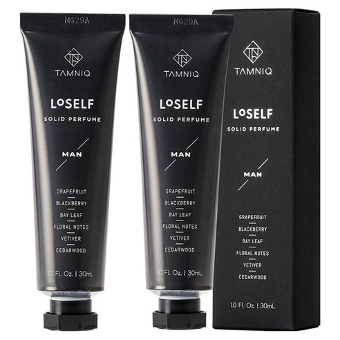 탐니크 솔리드퍼퓸 맨, 30ml, 2개