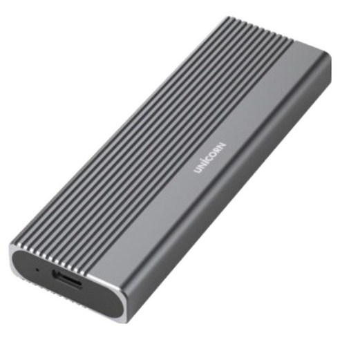 유니콘 NVMe SSD 포함 외장 SSD 케이스 SM-700P, 혼합색상, 256GB