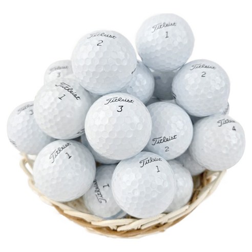 어택 타이틀리스트 PRO V1 골프공 로스트볼 특A+ 42.67mm, 화이트, 10개, 1개입